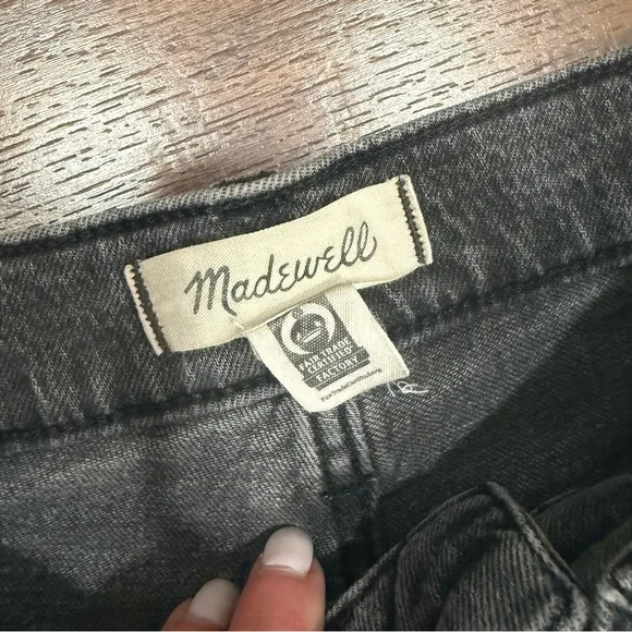 High-Rise Black Wash Jeans - Picture 3 of 5